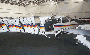 Image courtesy of Wayne Grant and QBE Aviation.